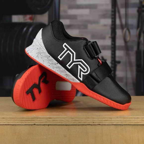 TYR L-1 Lifting Training Red Black Weight Lifter Shoes Size M9 W10.5 main image 4